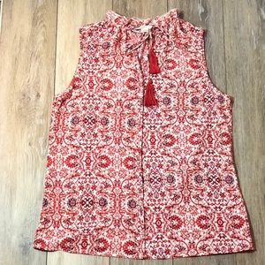 C & E Sleeveless Blouse